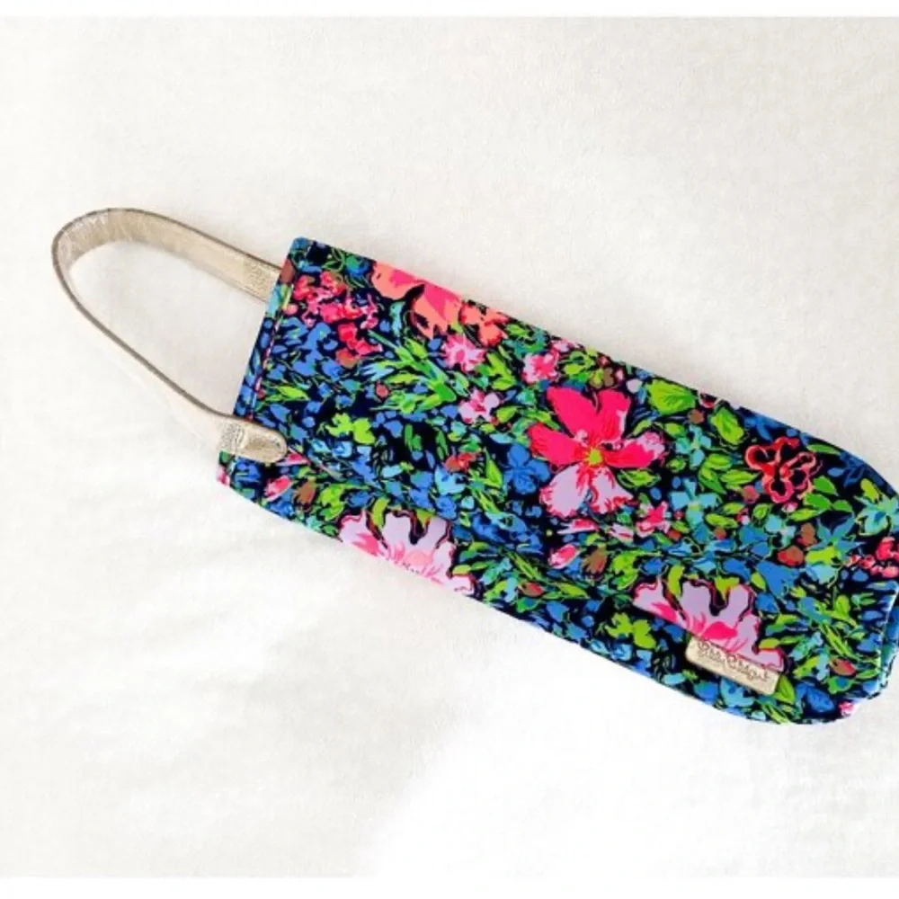 NWT Lilly Pulitzer Wine Bag Festive Fantasy Access OS